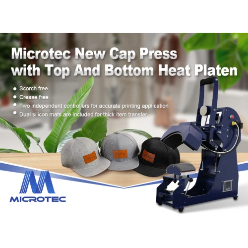 MAX-CAP2 Dual-Heating Cap Heat Press: The Ultimate Machine for ...