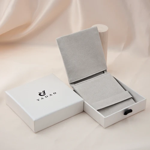 luxury velvet jewelry packaging pouch bag warm pink color round paper box jewelry pouch gift packaging box and bag with ribbon tie