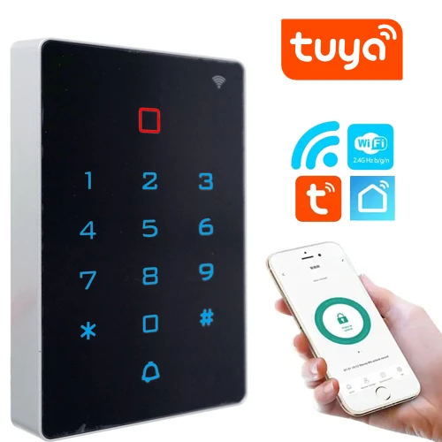 IP67 Waterproof Tuya App control single door access control keypad with ...