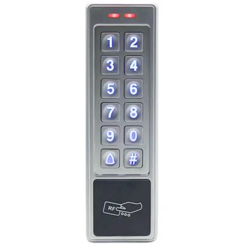 Metal Reader Waterproof Door Weigand output Nfc Single door standalone ...