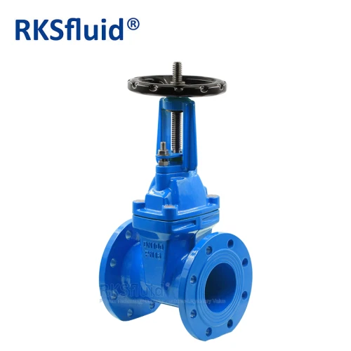 China BS5163 OS&Y-Absperrschieber aus Sphäroguss, 30 Zoll, elastischer Doppelflansch-Absperrschieber PN16 für Wassertanks Hersteller