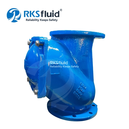 RKSfluid Válvula de retenção esférica flangeada de fábrica DN200 para esgoto