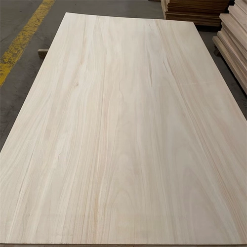 China Hot Sale Customized Size Madera De Paulownia Precio Paulownia Wood Panel manufacturer