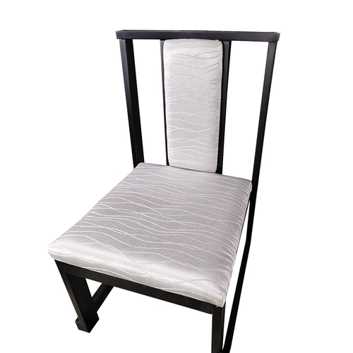 China Luxury Design Restaurant Modern Fabric Dining Chairs OEM Solid Wood Hot Sale manufacturer