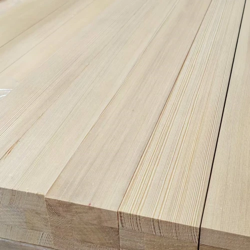 edge glued Pinus sylvestris panels for door and window frame making boards