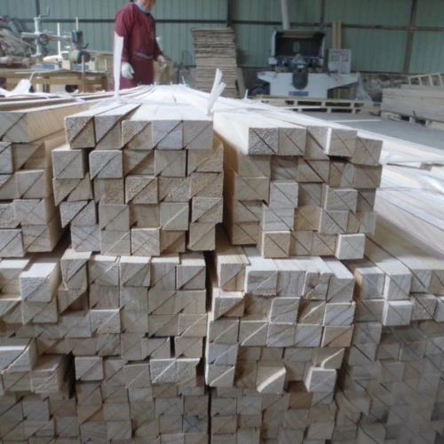 Bande de chanfrein Paulownia de haute qualité/bande trapézoïdale/bande carrée pour la construction