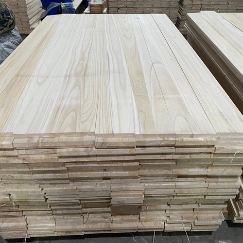 porcelana Tiras de madera de paulownia de 19 mm para panel de fabricación de núcleos de esquí fabricante