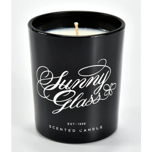 Wholesale 8oz 10oz Black Glass Candle Holder With Ccustom Logo - China ...