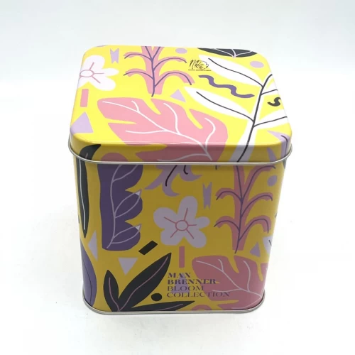 Chocolate tin box