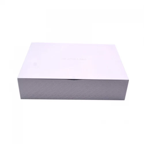 Small right angle gift tin box hinged lid