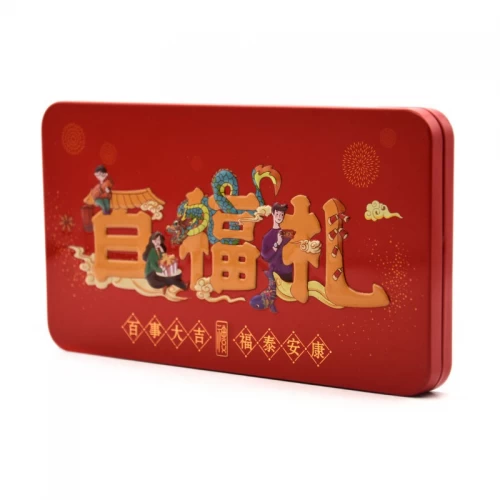 Custom China Supplier Rectangle Seamless Metal Box