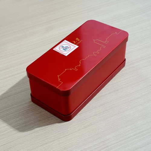 Custom Printed Rectangular Tin Box Packaging