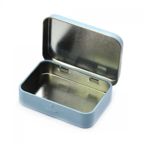 Custom Chewing Gum Rectangle Tin Box
