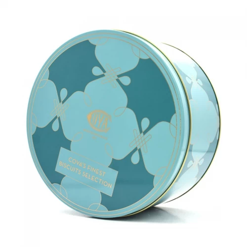 Custom Round Metal Cookies Tins - COPY - 73j31w