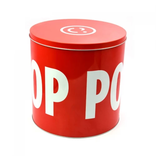 Custom Metal Gourmet Popcorn Gift Baskets