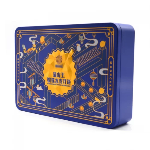 Custom Rectangle Dessert Tin Box