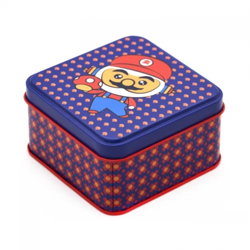 Custom Small Square Tin Candy Box