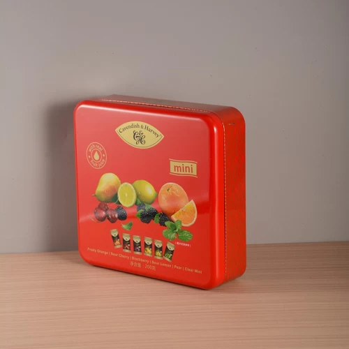 Custom Printed Rectangular Candy Tin Box
