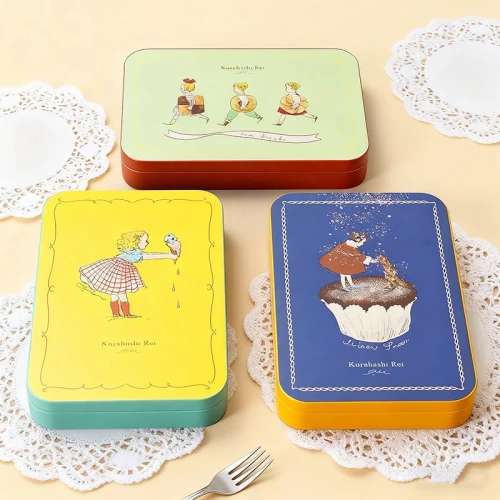 Wholesale Custom Rectangular Metal Tin Storage Boxes