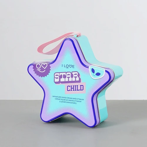 Custom printed candy gift tin box packaging