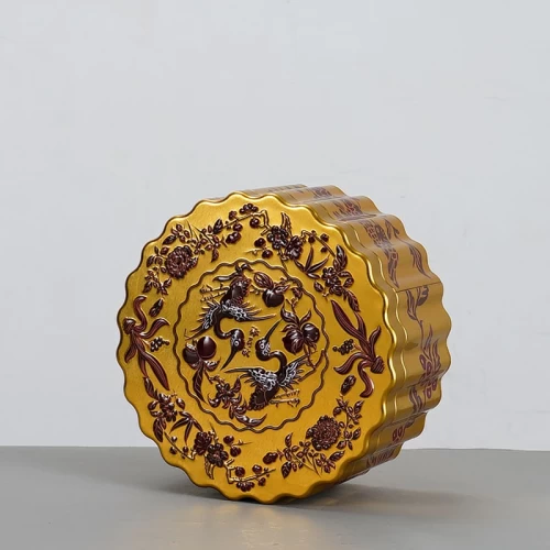 صناديق تخزين معدنية مطبوعة مخصصة للطعام