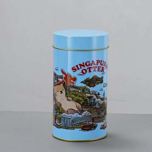 Customized Wholesale Round Metal Tin Box Packaging