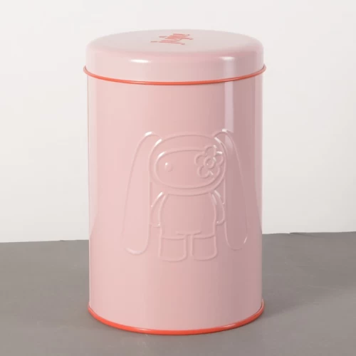 맞춤형 라운드 주석 금속 포장 상자