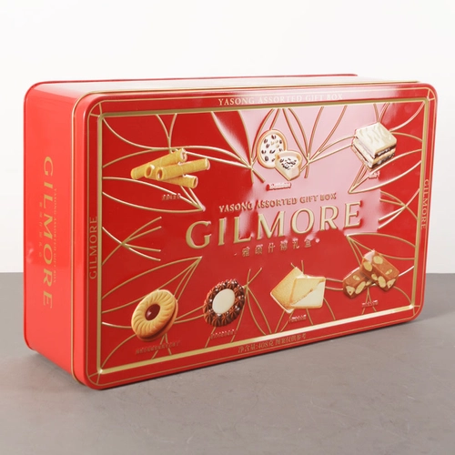 Emballage de boîte à biscuits rectangulaire personnalisé en gros