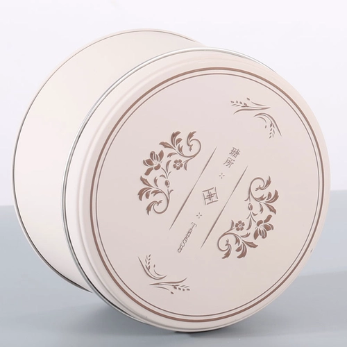 الجملة جولة التعبئة والتغليف المعدنية القصدير