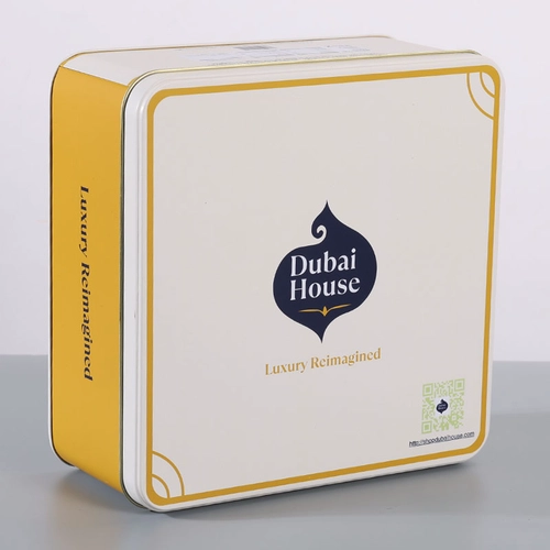 Custom Square Metal Tin Box Packaging