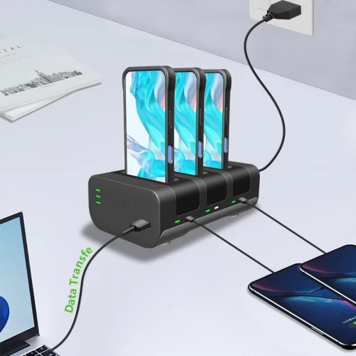 Wireless Charging Dock for iPad, iPhone & POS Tablets | Pogo Pin Multi-Device Charging Solution