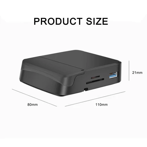 Hub della stazione docking USB C-in-1 con HDMI 4K, SD/TF, USB 3.0-Produttore e fabbrica di China Direct