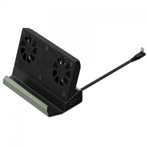 Stazione docking del ponte a vapore 11 in 1 con ventole a doppio raffreddamento, 4K HDMI, DP, VGA, ricarica PD-Produttore e fornitore China