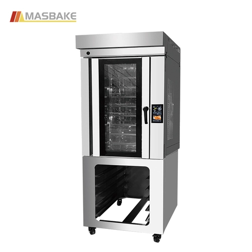 Mini four de cuisson rotatif à 10 plateaux, four à convection à air chaud