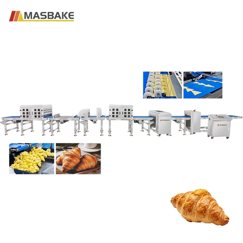 Fully Automatic Bakery Croissant Production Line
