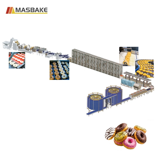 Industrial Automatic Donut Production Line