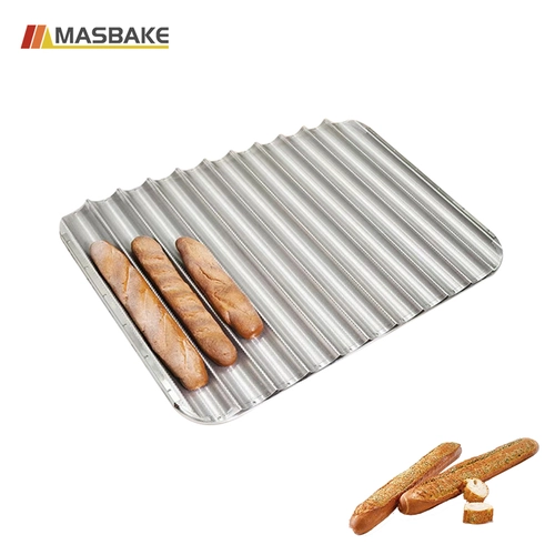 Industrial Aluminum Baguette Baking Pans