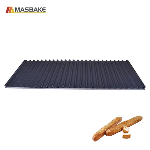 25 Slots 800*2000mm French Bread Baking Tray Baguette Pan