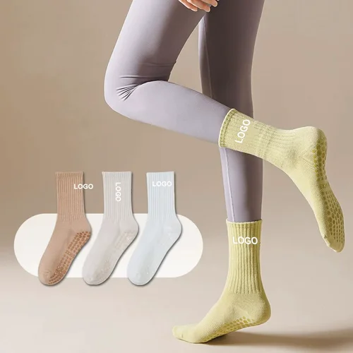 3D Grip Yoga Socks Custom Color/Size - Anti-slip for Yoga Studio Bulk Purchase Direct Factory