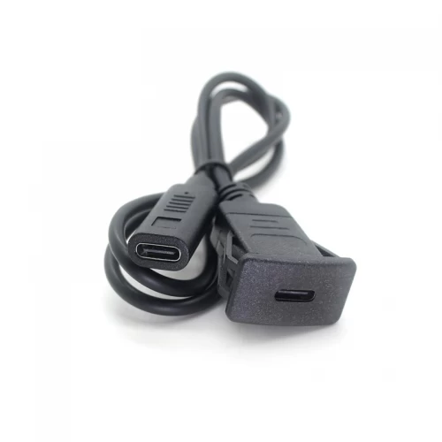 中国 Customized Dual Screw Locking USB3.0 A Male To Type C with Screw Locking Panel Data Cables For Industrial Camera - COPY - 8s13mr メーカー