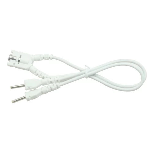 China Customizable DC2.35mm Male Plug to Dual DC2.35 Female Connector – Medical ECG Cable by Goochain manufacturer