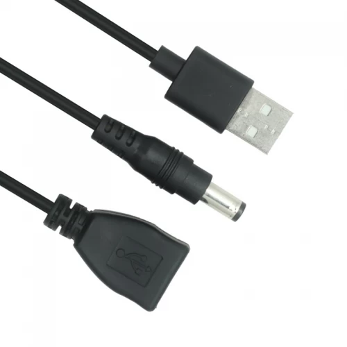 China USB Female to USB Male + DC Power Plug Cable – Data and Power Splitter Adapter | Manufacturer with ISO 13485 & ISO 9001 manufacturer