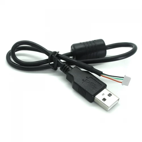 China USB A Male with Ferrite Core to 4 Pin Terminal Connector Cable | Custom OEM/ODM Manufacturer manufacturer