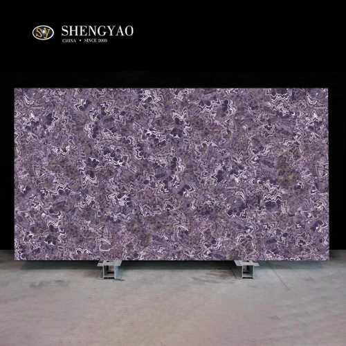 AMÉTHYST GEMSTONE SLAB Grossiste