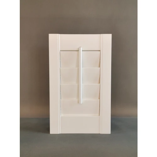 PVC Center rod shutter product,Paux wood shutters,China supplier