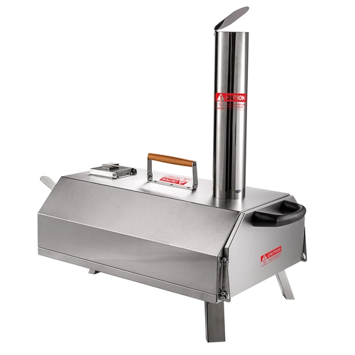 China Trapezoid Shape Pizza Cooker Oven Portable Wood Fired 54.5*38*18.5cm manufacturer