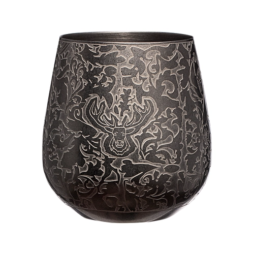 China Etched Egg-Shape Wine Tumbler manufacturer