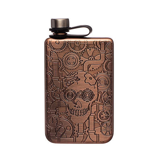China Portable Pocket Stainless Steel 304 Whisky Wine Pot Flasks Liquor Hip Flask manufacturer