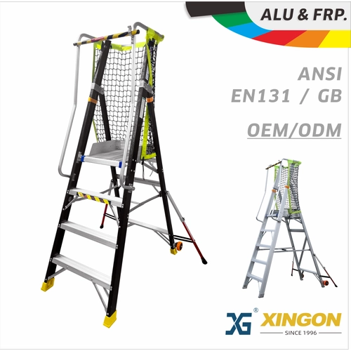 Cina XG-152ED/FD 【ALLUMINIO / FIBRA DI VETRO】 Scaletta per piattaforma produttore