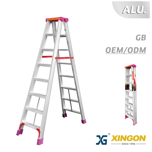 XG-103A 【ALUMINUM】 Double side A Ladder (Heavy Duty) - COPY - 4a5b32